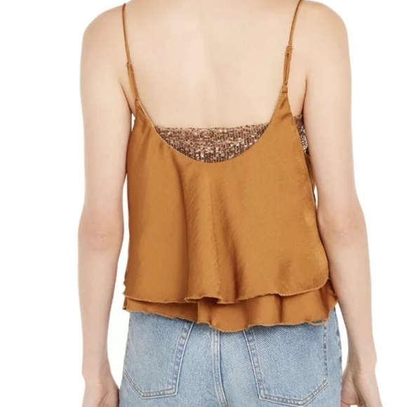 Free People Turn On Cami Sequin Top - Picture 7 of 17